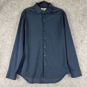 Ministry of Supply Navy Button-Down Shirt